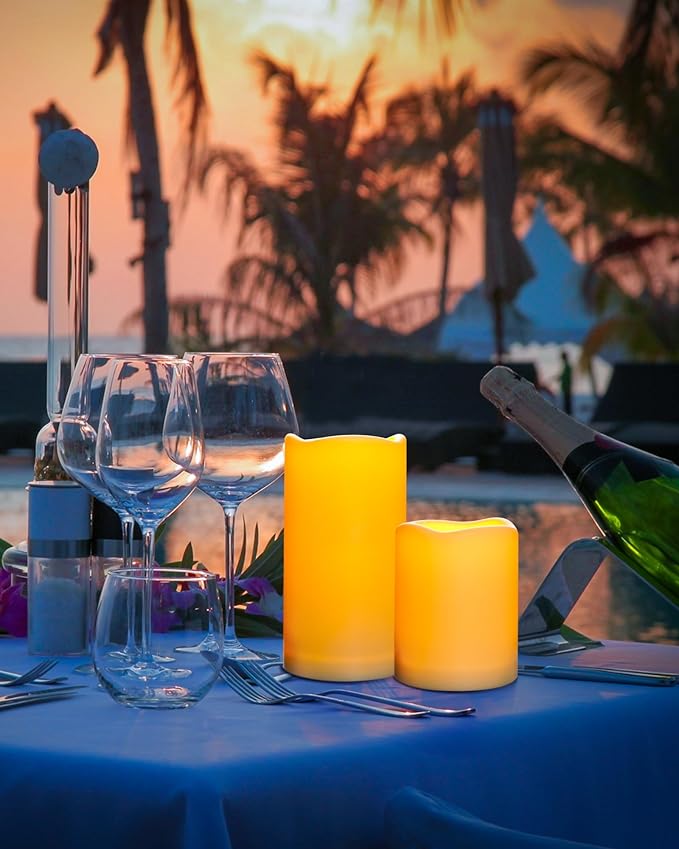 Da by Flameless Candles Battery Operated Candles LED Outdoor Waterproof Candles - Image 7