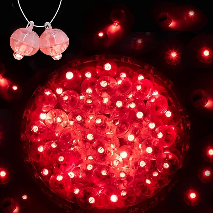 100PCs Mini Led Lights, Led Balloons Light up Balloons by ZGWJ