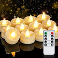 Homemory 12pcs Flameless LED Tea Lights by Homemory