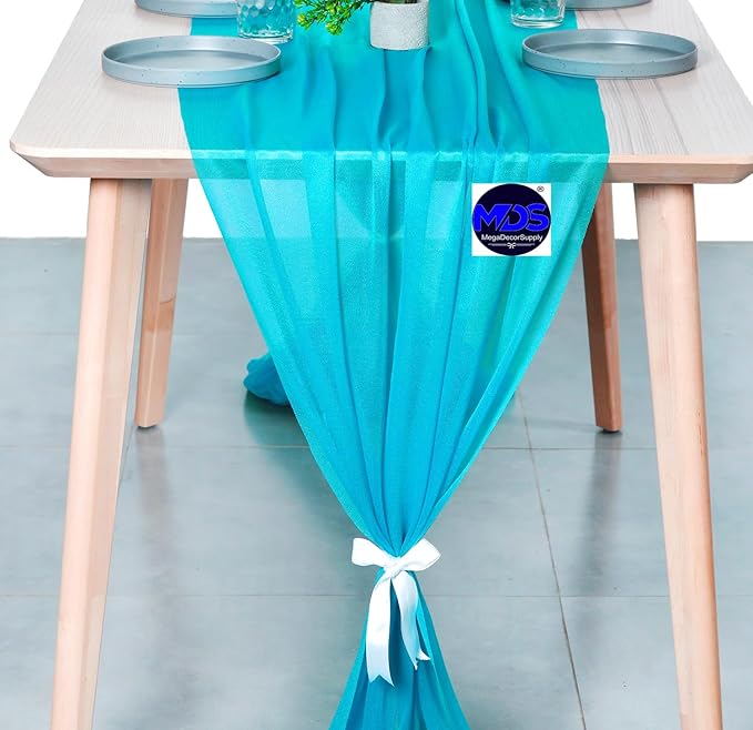 MDS Halloween Chiffon Table Runner - Image 5