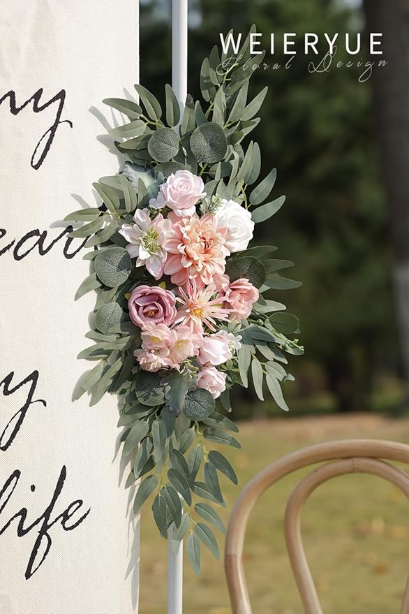 Artificial Wedding Arch Flowers Kit - Image 5