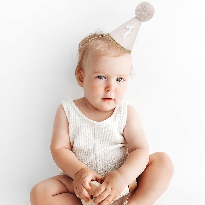 MAMUXI Natural Boho Birthday Hat - Image 5