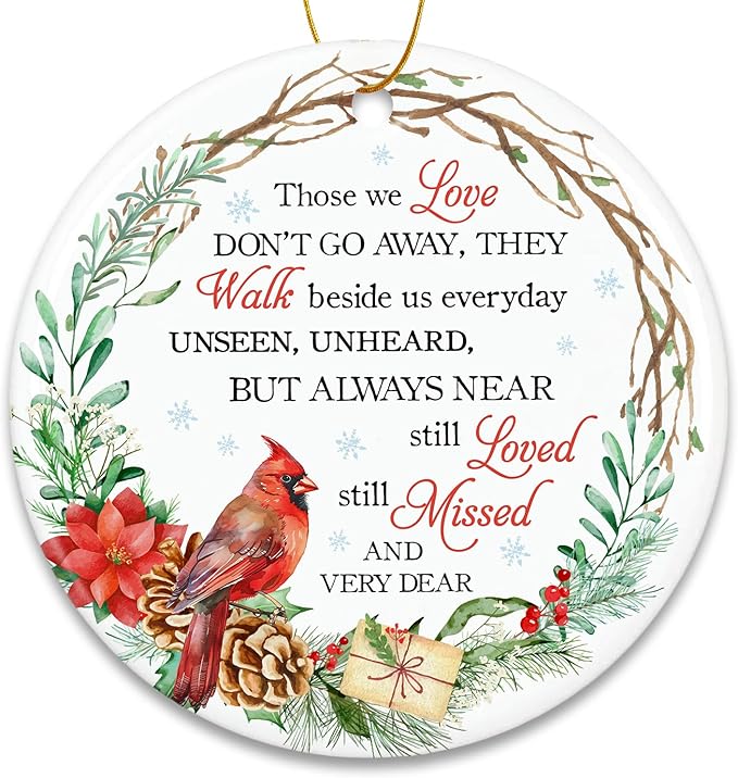 ZAGKOO Cardinal Christmas Ornament by ZAGKOO