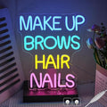 Makeup Studio Neon Sign for Wall Decor, Spa Beauty Room Neon Light, Dimmable by CHANNEONNEONSIGN