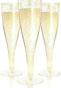 Prestee 24 Plastic Champagne Flutes by Prestee