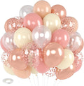 Retro Blush Pink Party Balloons by FEYG