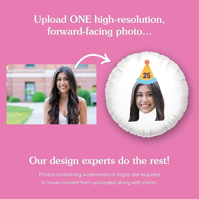 Big Dot of Happiness Personalized Party Time Happy Birthday Colorful Cone Hat - Image 4