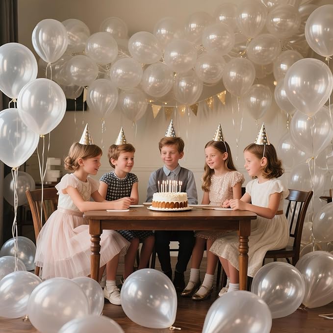 KAWKALSH Clear Balloon 12 Inch - Image 8