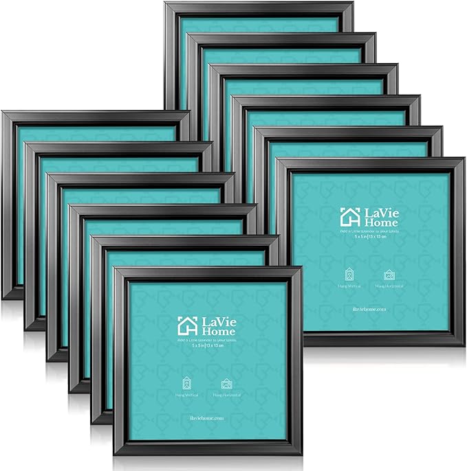 LaVie Home 5x5 Picture Frames Simple Designed Photo Frame by LaVieHome