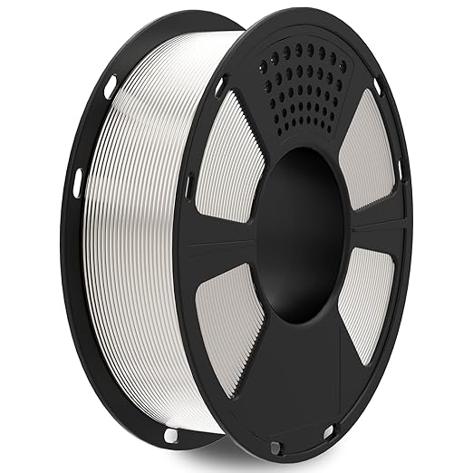 GIANTARM 3D Printer Filament, Silk White Pla Filament, 1Kg Spool, 1.75mm - Image 7