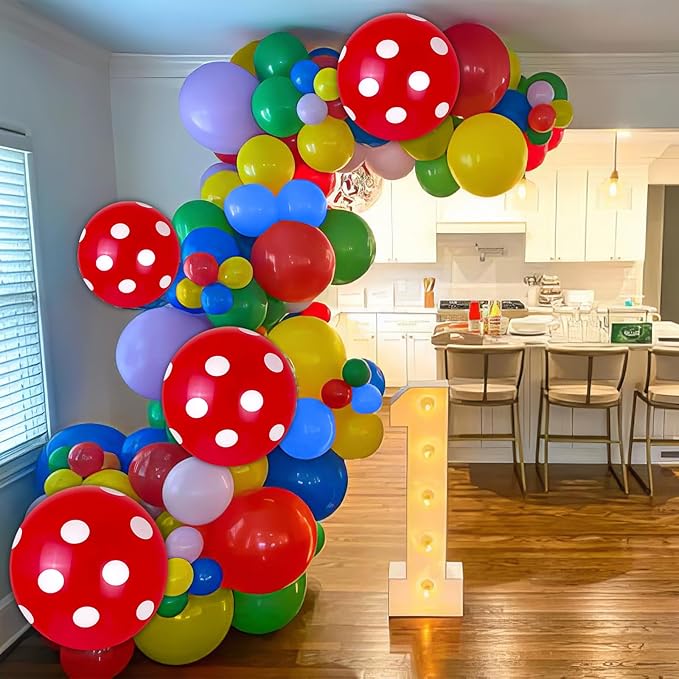 Red Yellow Blue Balloons - Image 7