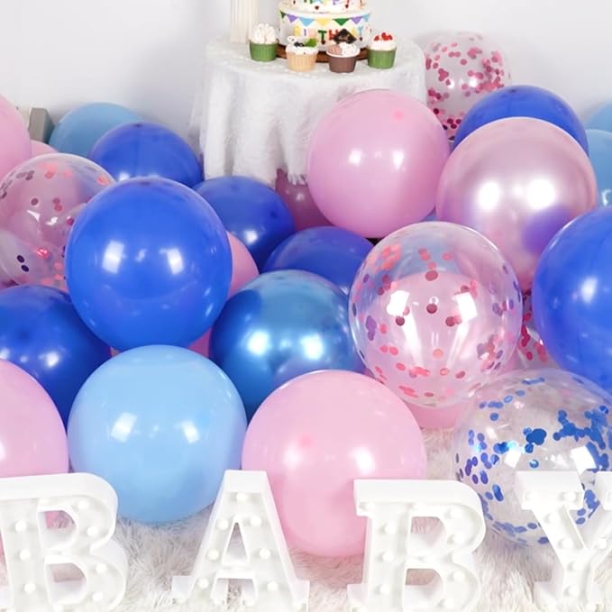 Paready Pink and Blue Balloon Set - Image 4