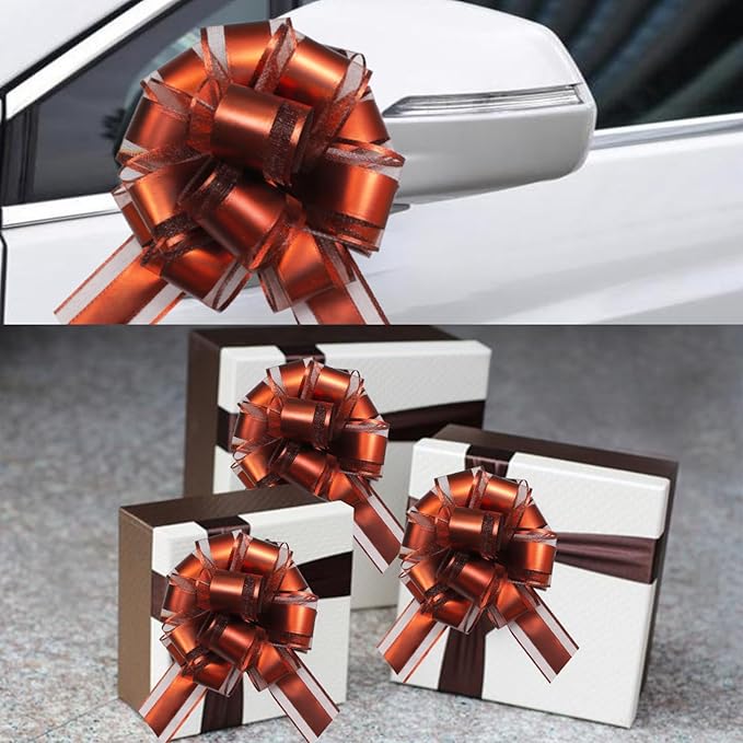 7 Pieces Large Pull Bows, 6 inche, Big Bow - Image 5