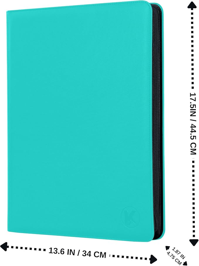 1000+ Pockets Trading Card Binder, 16-Pocket Card Ablum Compatible - Image 7