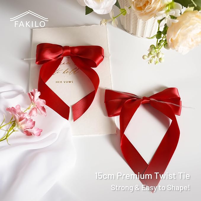 Red Bows for Gift Wrapping - Image 6