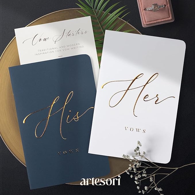 ARTESORI Premium Wedding Vow Book - Image 6