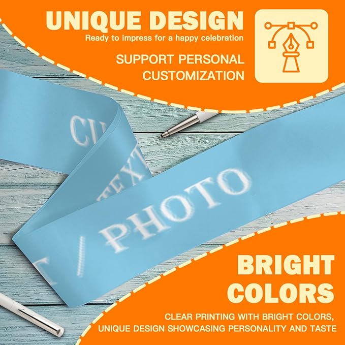 Custom Sash, Personalized Birthday Sash - Image 4