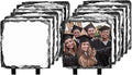 PYD Life 12 Pack Sublimation Photo Slates Rock Blanks 5.5 x 5.5 Inch Bulk by PYDLife