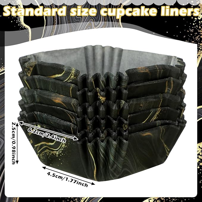 Tanlade 350 Pcs Square Mini Cupcake Liners Disposable Brownie Baking Pan Liners - Image 2