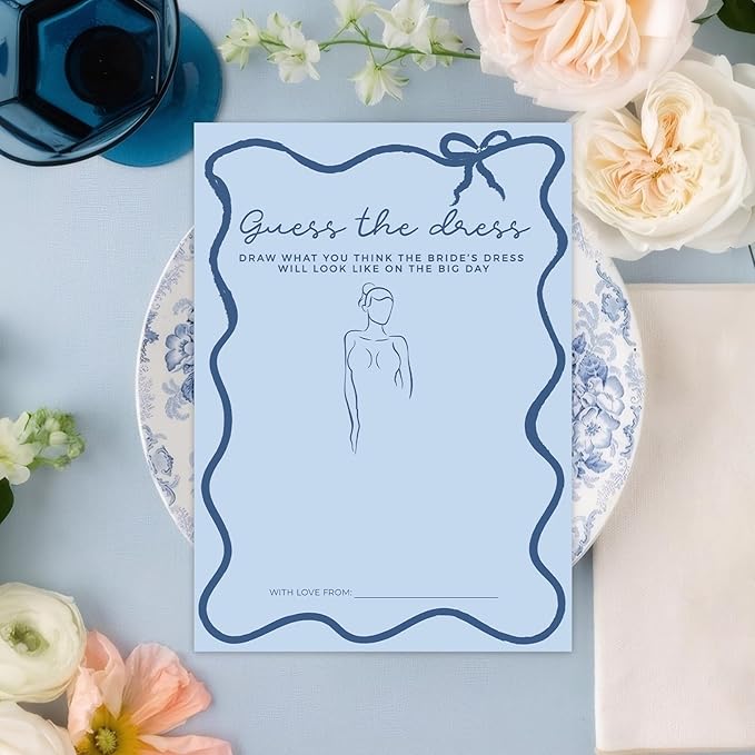 DEEKA 30 PCS Bridal Shower Games Card - Image 4
