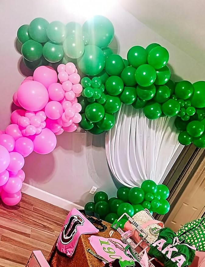 Pink and Green Balloons - Image 2