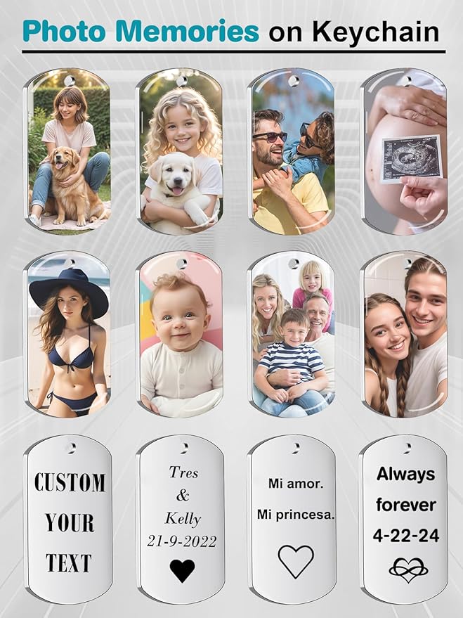 Custom Keychain with Picture - Image 5