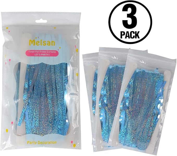 Foil Fringe Curtains Party Decorations - Image 8