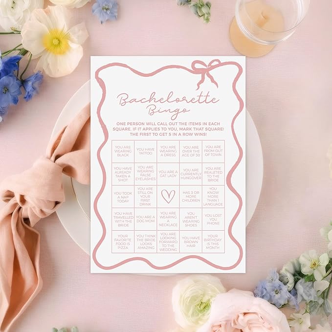 DEEKA 30 PCS Bridal Shower Games Card - Image 4