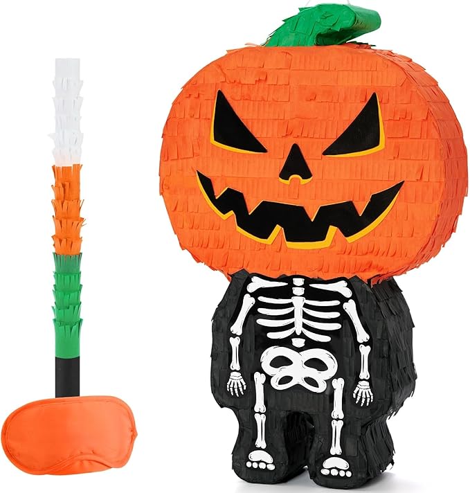WERNNSAI Halloween Skull Pumpkin Piñata by WERNNSAI