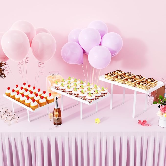 3 Pieces Cupcake Stand Holder, Parties Events - Image 3