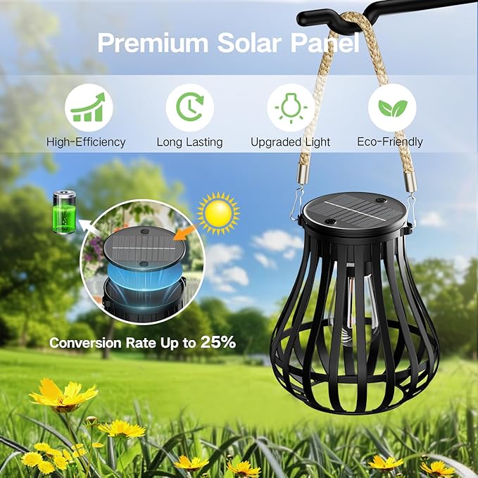 Solar Lanterns Outdoor Waterproof - Image 2