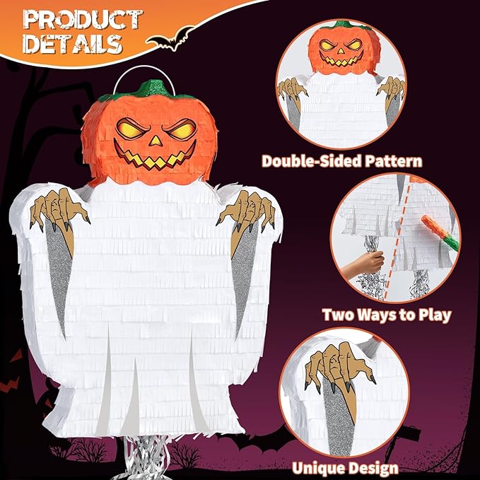 WERNNSAI Halloween Ghost Pinata - Image 5