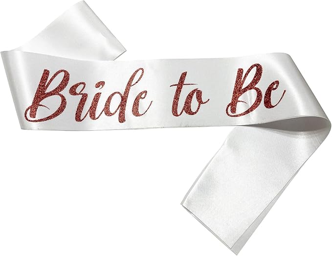 Bride to Be Sash, Bride Sash Bachelorette Party Bridal Shower Sashes Bachelor by NAUXIUDSJS