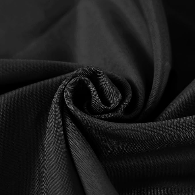 Fokitut 6 Pack Round Tablecloth, 132 Inch, Stain Resistant and Wrinkle - Image 4