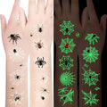 Luminous Halloween Temporary Tattoos by CHAWONER