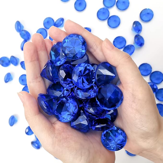 100 pcs Acrylic Diamond Gems, Arts & Crafts, Birthday Decorations - Image 5