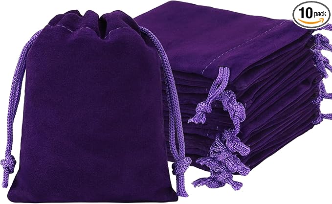 Shintop 10 pcs Velvet Bags by Shintop