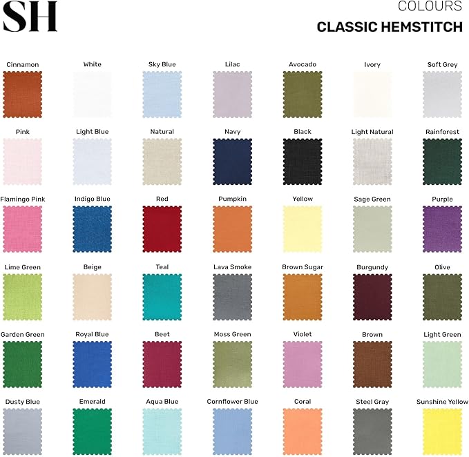 Solino Home Linen Sky Blue Table Runner 36 Inches - Image 5