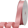 Rose Gold Satin Ribbon 1 inch X Continuous 100 Yards, Single Face Polyester by Kryvusribbon
