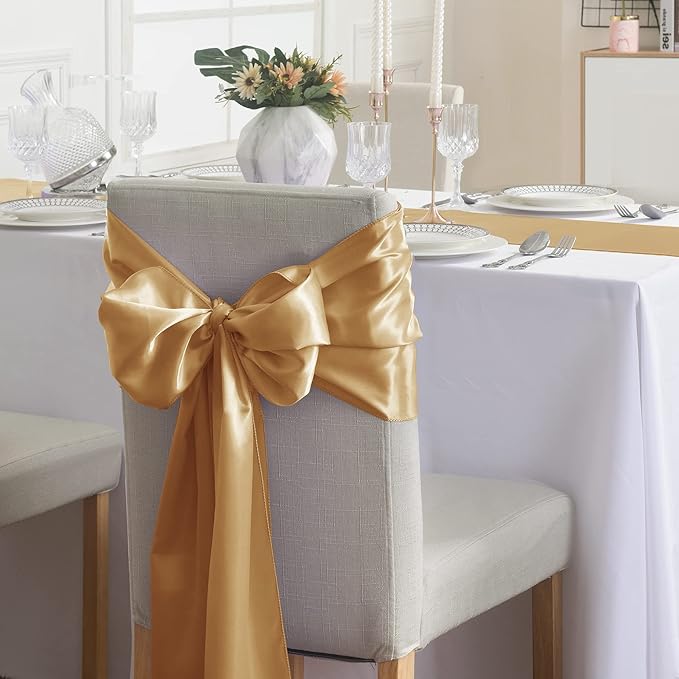 24Pack Table Runner 12 x 108 Inches Satin Silk Table Runner - Image 6