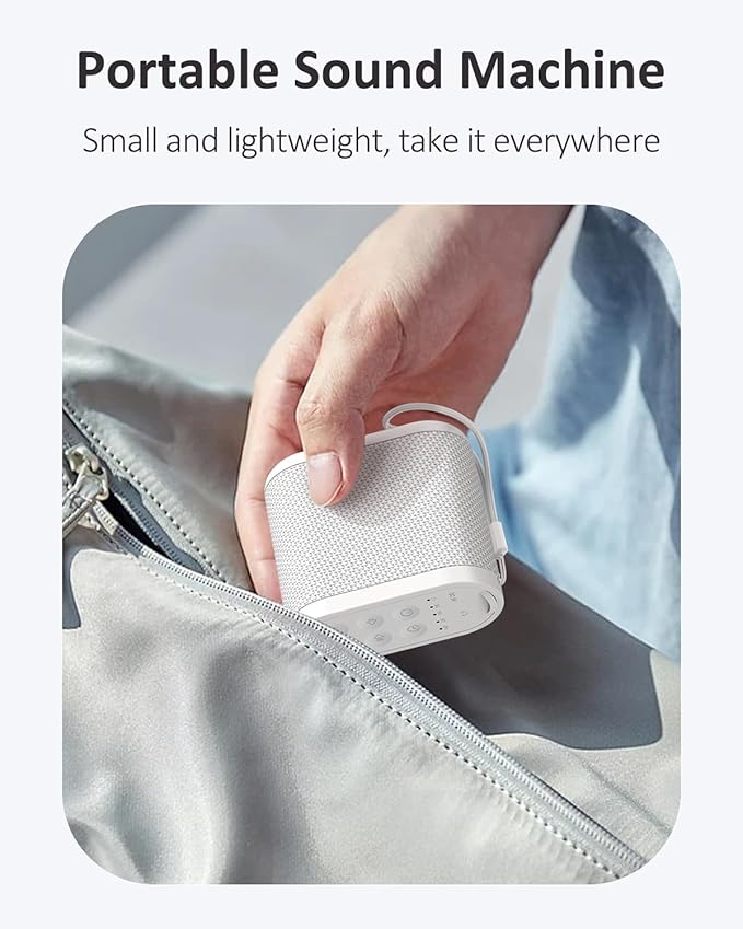 Portable Travel Sound Machine for Adults, Baby Sleeping - Image 2