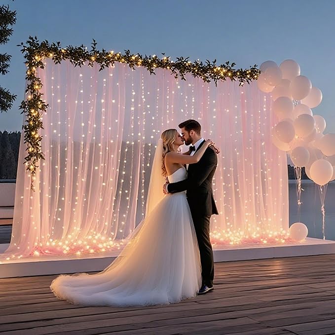 10×10ft Tulle Backdrop Curtains - Image 7