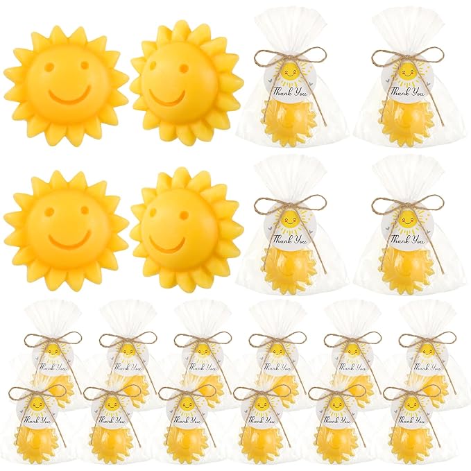 Demissle 20 Pcs Sun Soap Baby Shower Favors by Demissle