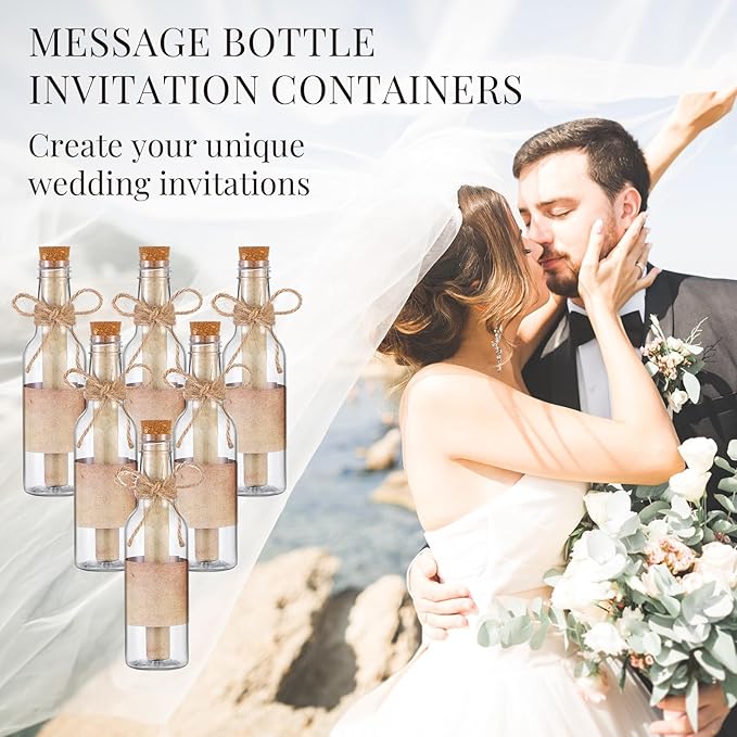 Baderke 48 Pcs 5.6 oz Message Bottles - Image 5