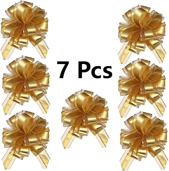 7 Pieces Large Pull Bows, 6 inche, Big Bow - Image 2