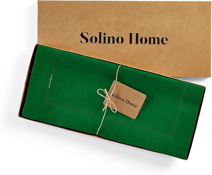 Solino Home Linen Garden Green Table Runner 144 Inches Long - Image 7