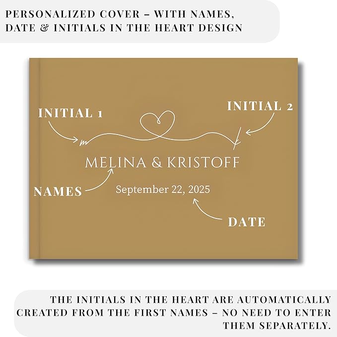 Wedding Guest Book – Personalized Polaroid Guest Book - Image 2