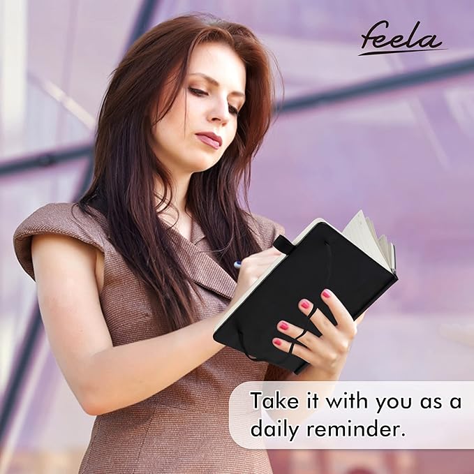 feela 24 Pack Journal Notebook for Work, Business Notebook Bulk Hardcover Lined - Image 6