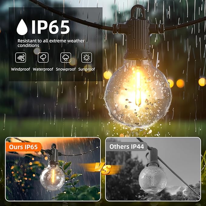 Kawaya 200FT Outdoor String Lights - Image 3