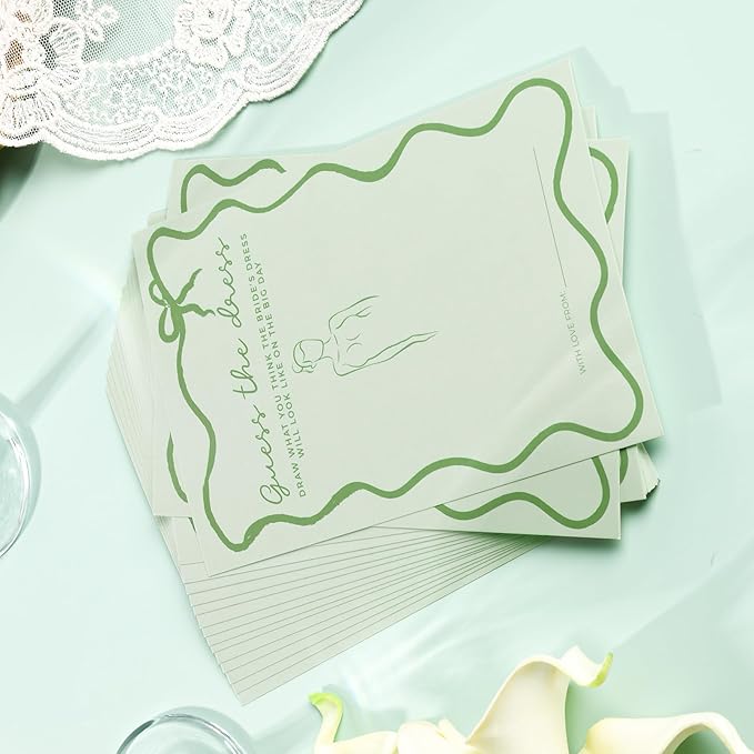 DEEKA 30 PCS Bridal Shower Games Card - Image 3